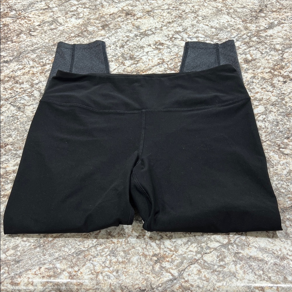 Energy Zone Black and Gray Leggings